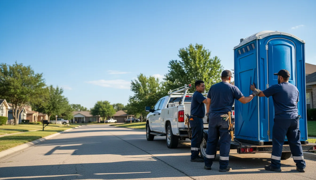 Portable Toilet Rental in Mansfield, IL near me